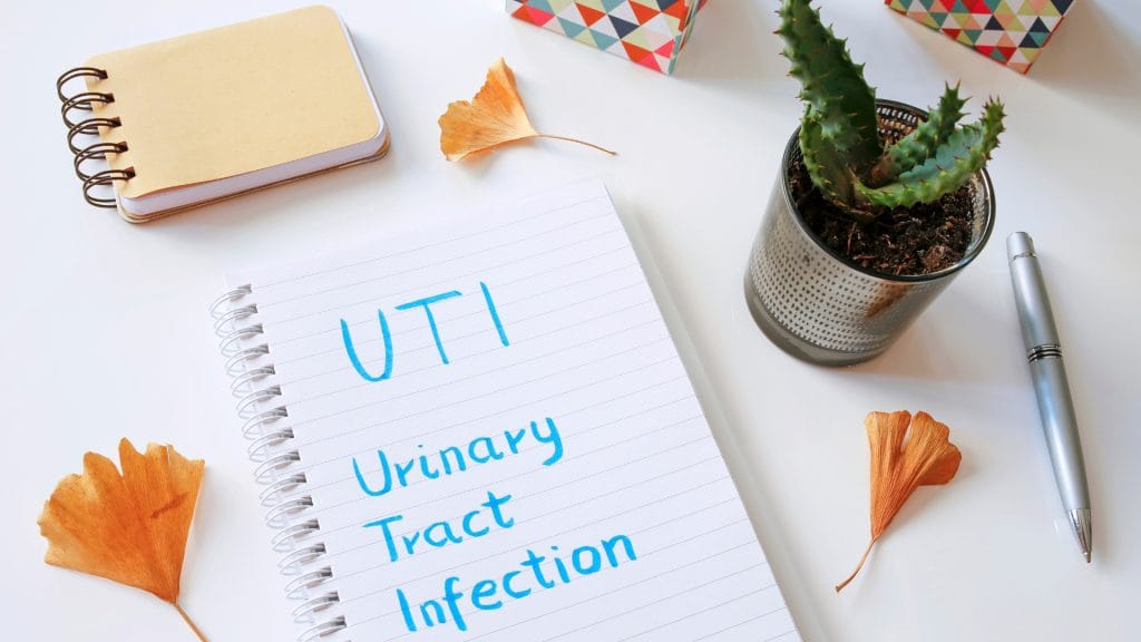 What are the symptoms of a silent UTI?